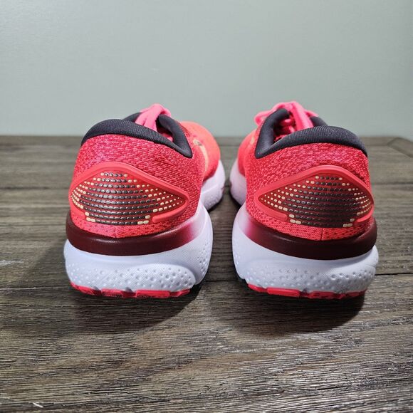 Brooks Ghost 16 Women's Running Shoes Pink/SunDried Tomato/Cream Size 9 - Picture 4 of 10